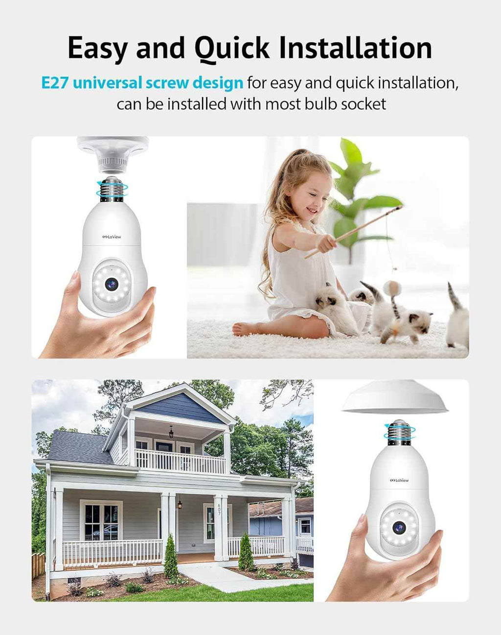 **Smart Eye Security Bulb™**